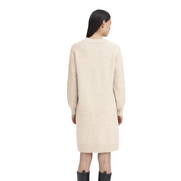 Ichi IHASDIS Fall 2025 Release Knit Dress, Size Small, Color Oatmeal - Picture 3 of 10